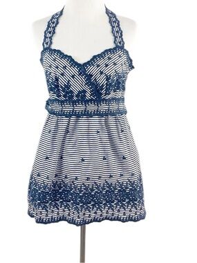 Kate Spade Floral Embroidered Lace Tank Top Sleeveless Size 8